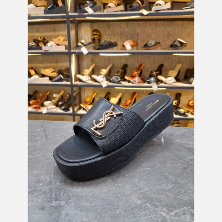 دمپایی صندل زنانه طبی 4/5 سانتی زیره PU (روزمزه)
