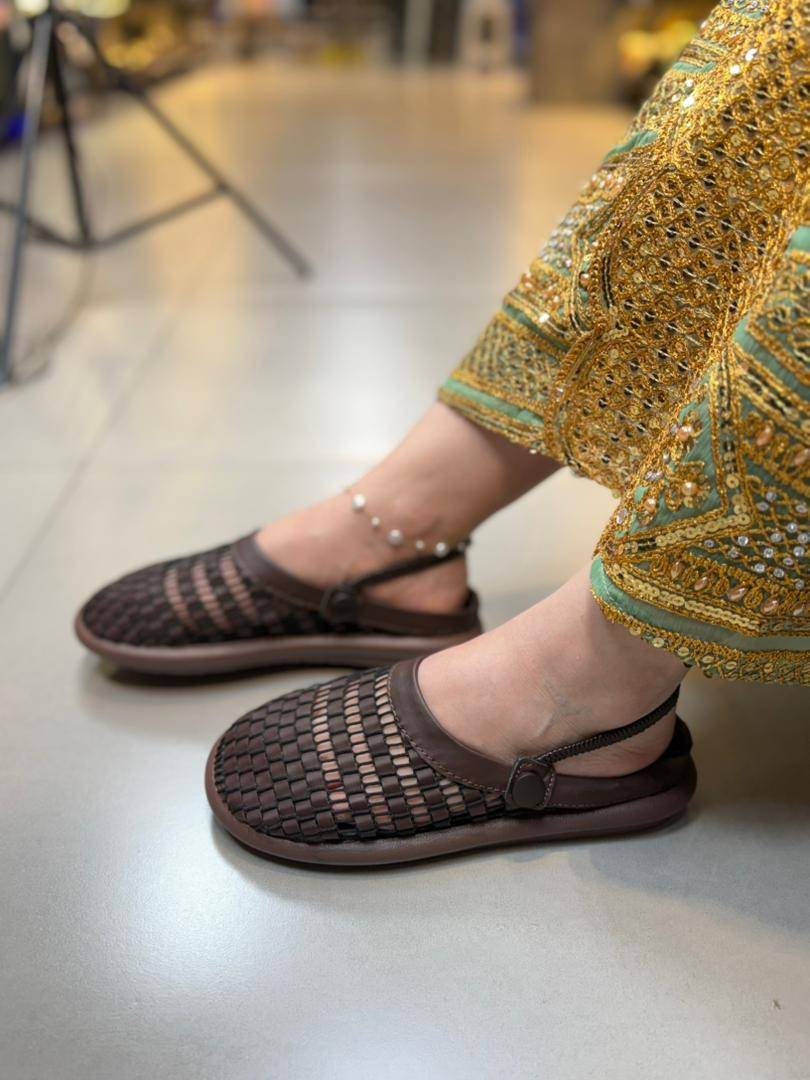 صندل جلوبسته پشت کش زنانه جدید