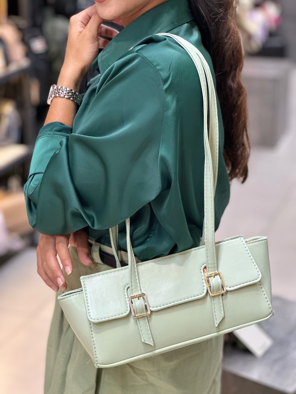 کیف دوشی زنانه زارا متریال خارجی