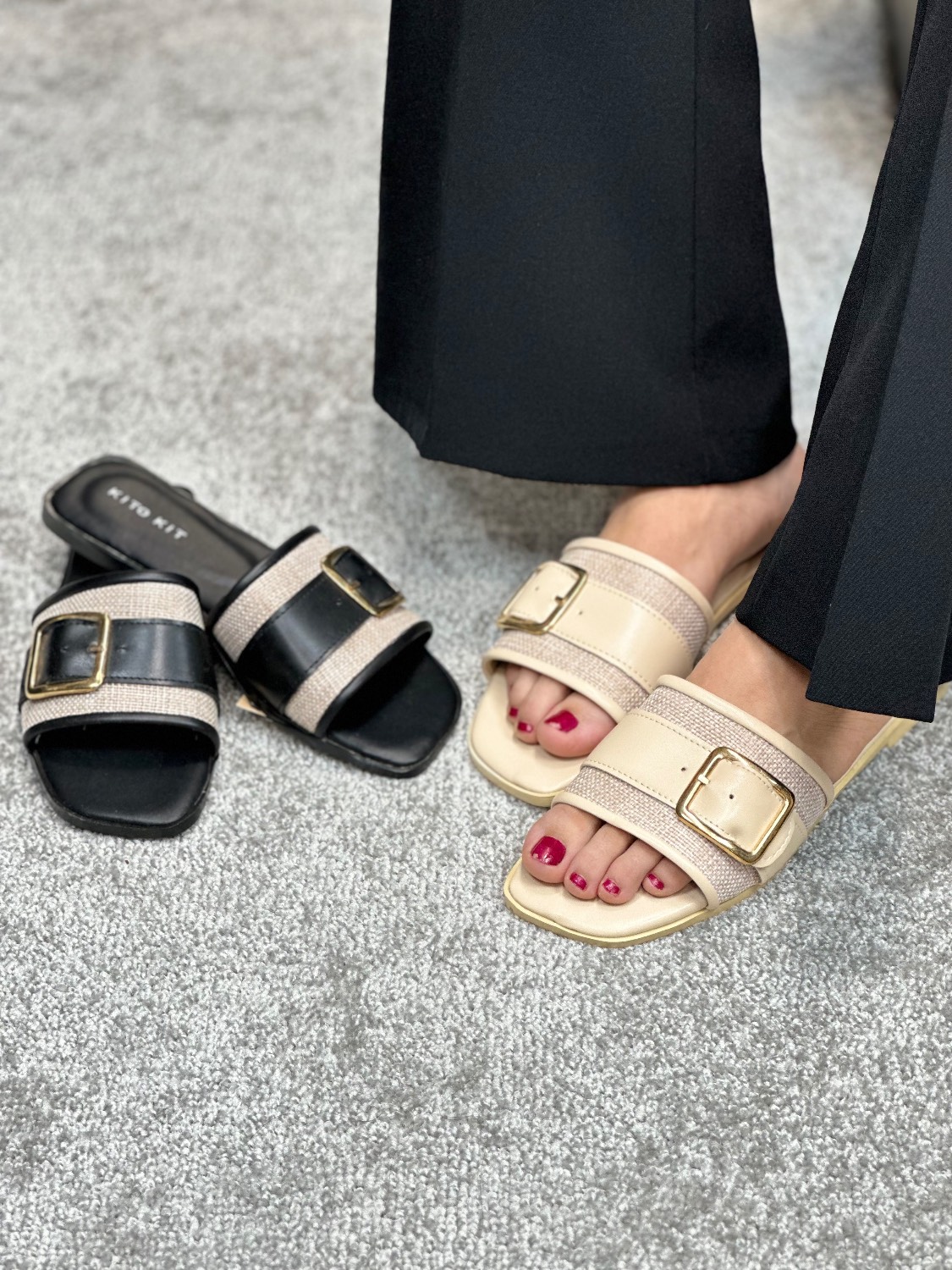 صندل زنانه تخت مدل سیرا
